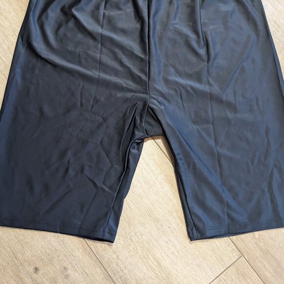 NWT Swimsuits For All Chlorine Resistant High Waist Swim Bike Shorts 20 Black - Picture 4 of 7